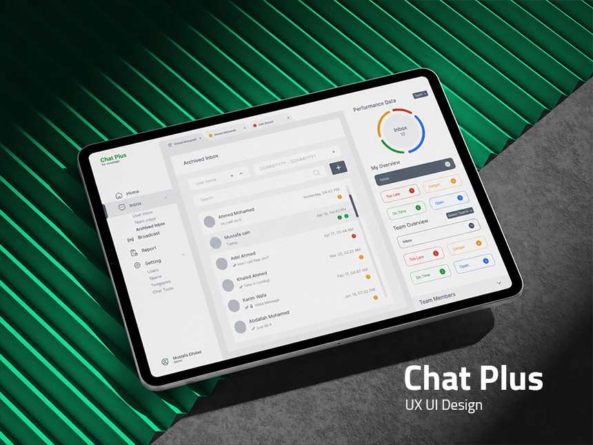 Chatplus UX UI design