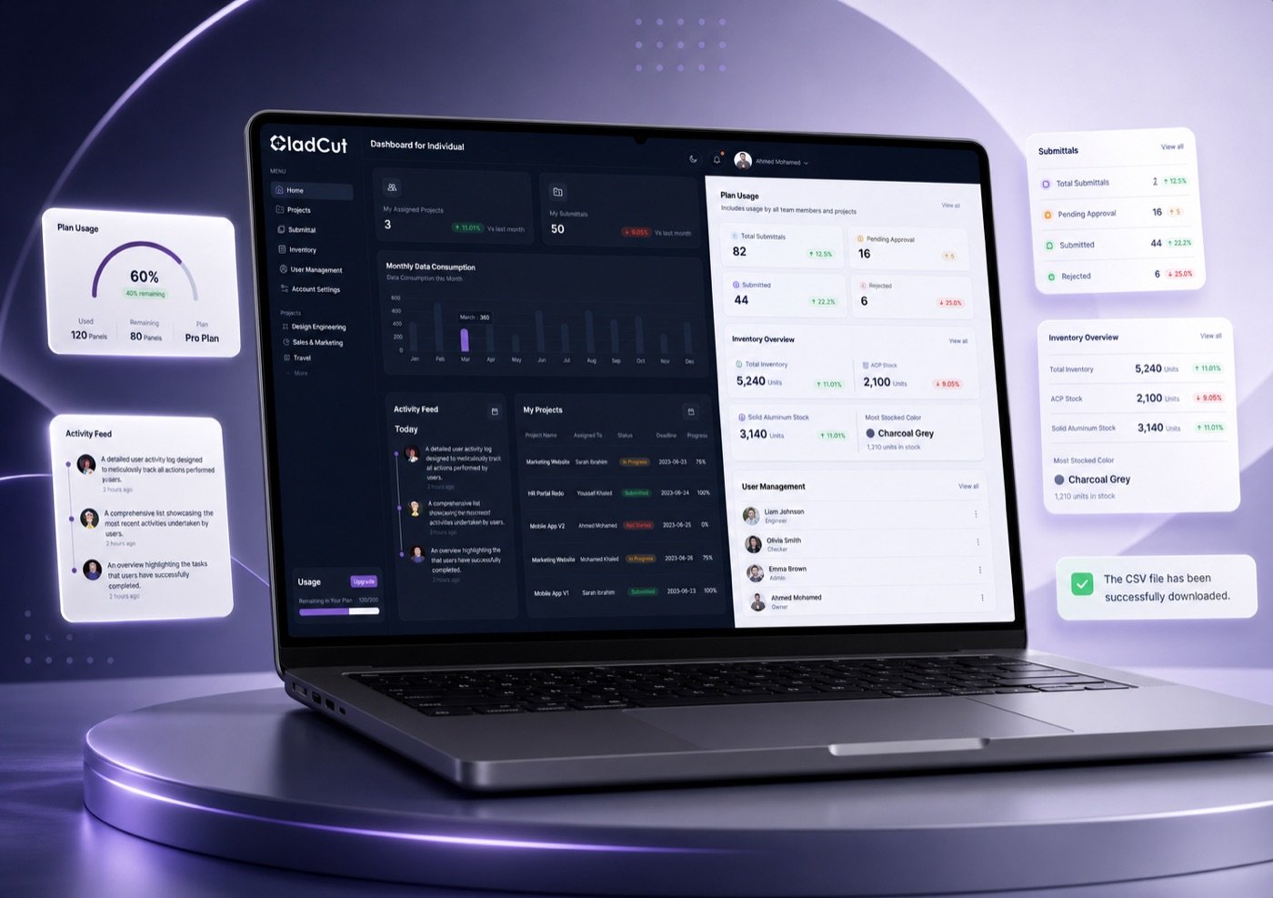CladCut website