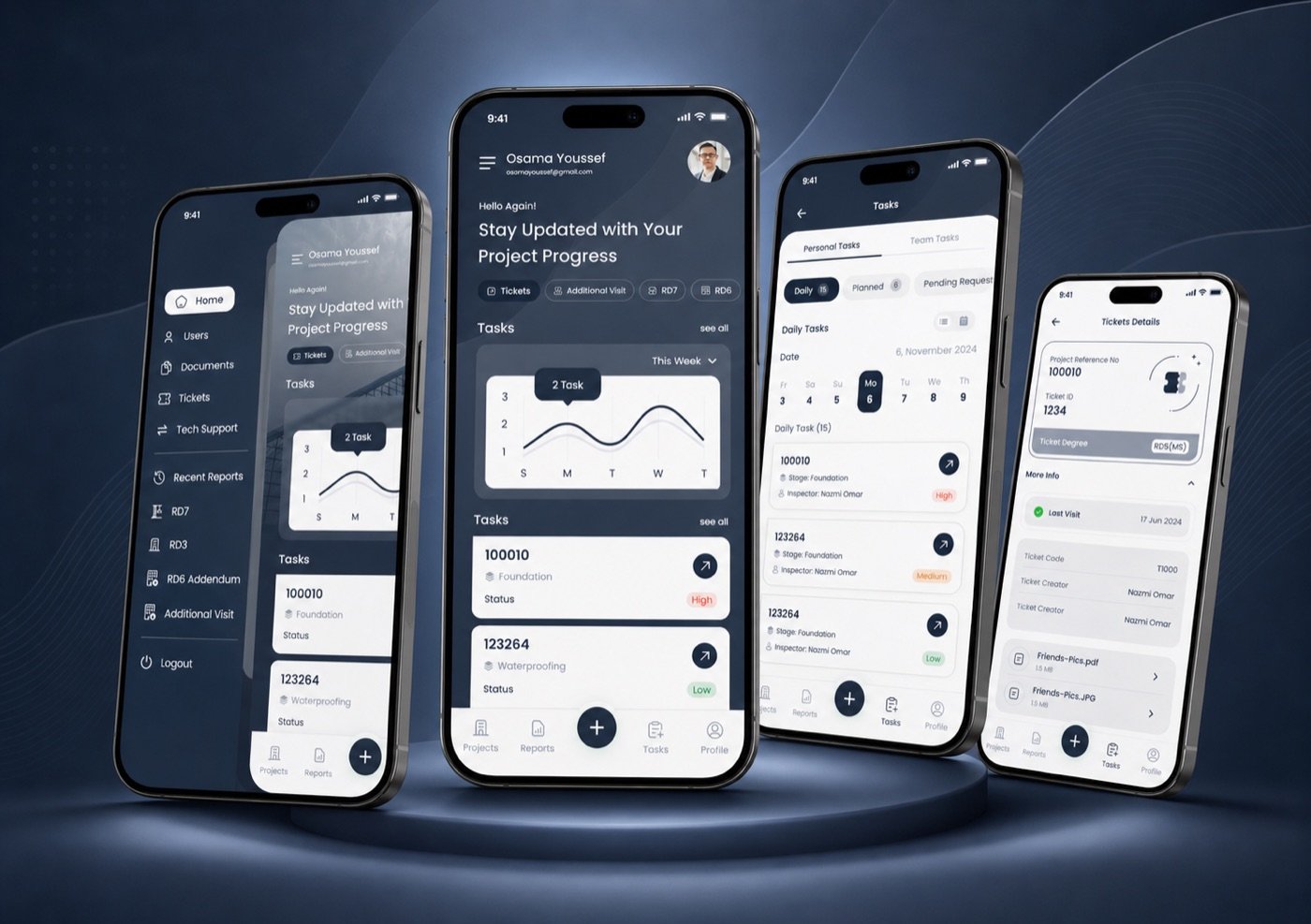Inspection mobile app