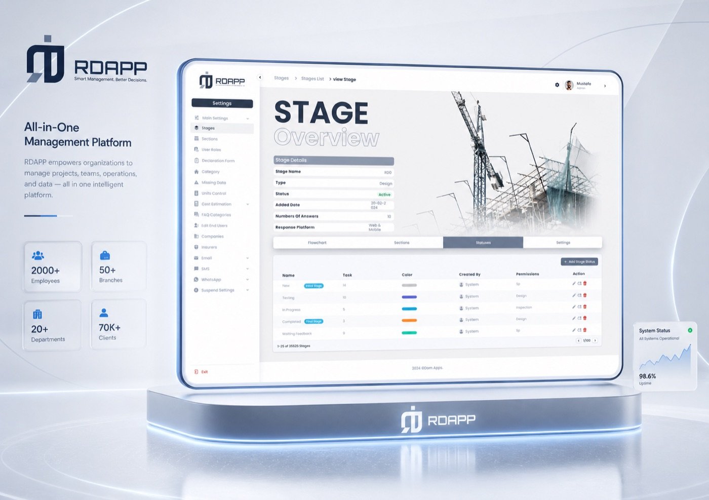 RDApp website